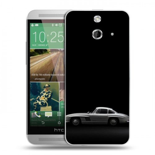 Дизайнерский пластиковый чехол для HTC One E8 Mercedes