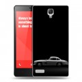 Дизайнерский силиконовый чехол для Xiaomi RedMi Note Mercedes