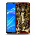 Дизайнерский пластиковый чехол для Huawei Y6 (2019) Священный Будда