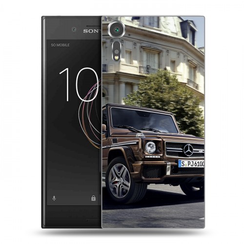 Дизайнерский пластиковый чехол для Sony Xperia XZs Mercedes