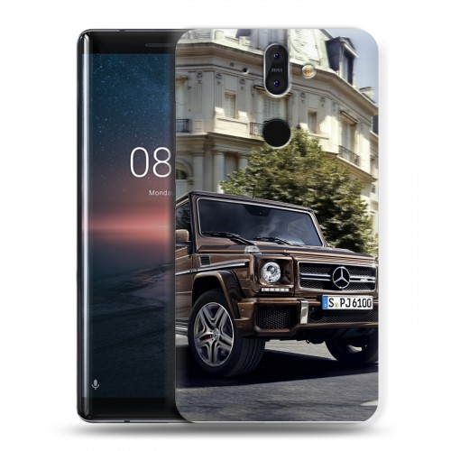 Дизайнерский пластиковый чехол для Nokia 8 Sirocco Mercedes