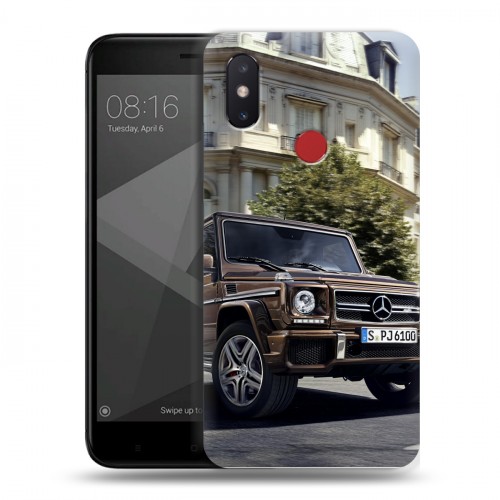 Дизайнерский пластиковый чехол для Xiaomi Mi8 SE Mercedes