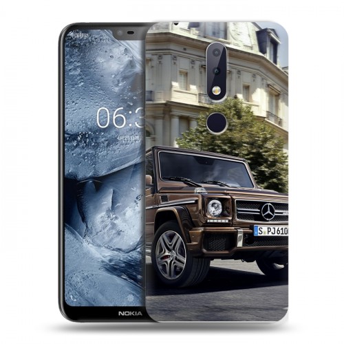 Дизайнерский пластиковый чехол для Nokia 6.1 Plus Mercedes