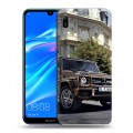 Дизайнерский пластиковый чехол для Huawei Y6 (2019) Mercedes