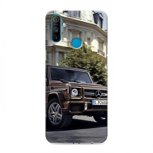 Дизайнерский силиконовый чехол для Realme C3 Mercedes