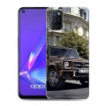 Дизайнерский пластиковый чехол для OPPO A52 Mercedes