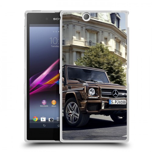 Дизайнерский пластиковый чехол для Sony Xperia Z Ultra  Mercedes