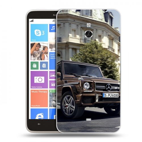 Дизайнерский пластиковый чехол для Nokia Lumia 1320 Mercedes