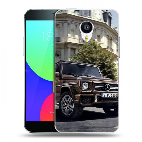 Дизайнерский пластиковый чехол для Meizu MX4 Mercedes