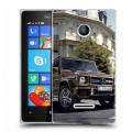 Дизайнерский пластиковый чехол для Microsoft Lumia 435 Mercedes