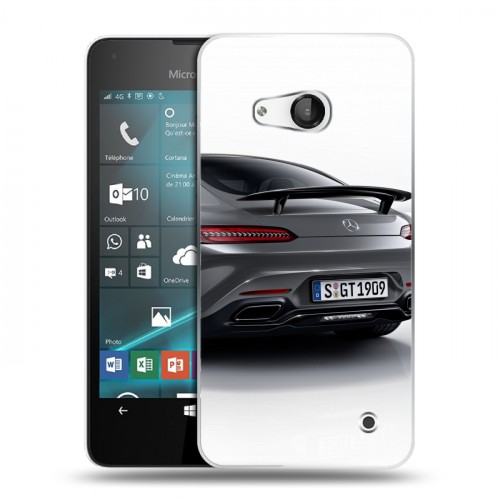 Дизайнерский пластиковый чехол для Microsoft Lumia 550 Mercedes