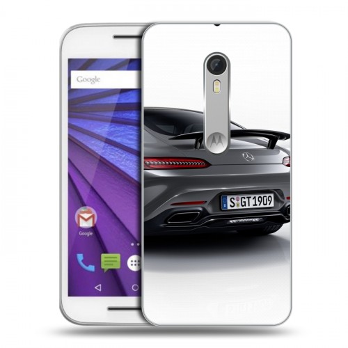 Дизайнерский пластиковый чехол для Lenovo Moto G Mercedes