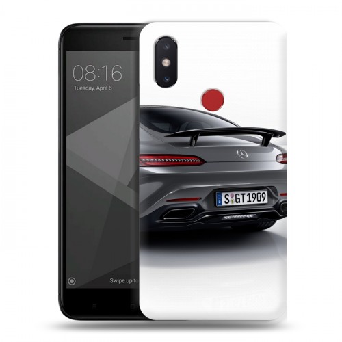 Дизайнерский пластиковый чехол для Xiaomi Mi8 SE Mercedes