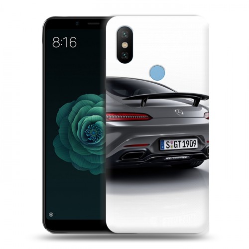 Дизайнерский силиконовый чехол для Xiaomi Mi A2 Mercedes