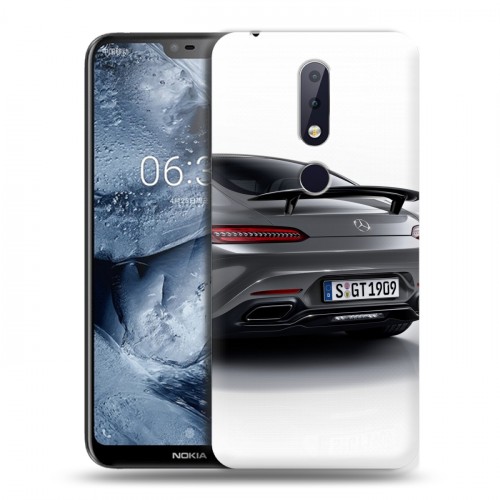 Дизайнерский пластиковый чехол для Nokia 6.1 Plus Mercedes