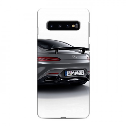 Дизайнерский силиконовый чехол для Samsung Galaxy S10 Mercedes