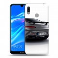 Дизайнерский пластиковый чехол для Huawei Y6 (2019) Mercedes