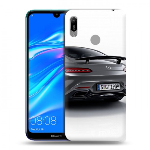 Дизайнерский пластиковый чехол для Huawei Y6 (2019) Mercedes