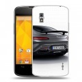 Дизайнерский пластиковый чехол для LG Google Nexus 4 Mercedes