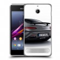 Дизайнерский силиконовый чехол для Sony Xperia E1 Mercedes