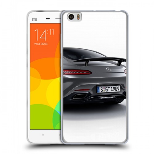 Дизайнерский силиконовый чехол для Xiaomi Mi Note Mercedes