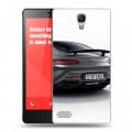 Дизайнерский силиконовый чехол для Xiaomi RedMi Note Mercedes