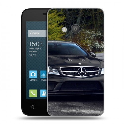 Дизайнерский пластиковый чехол для Alcatel One Touch Pixi 4 (4) Mercedes