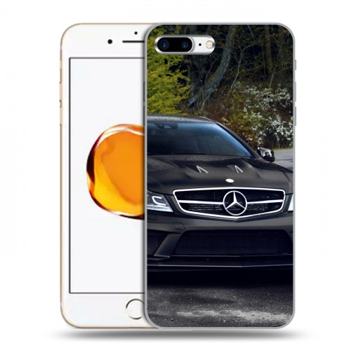 Дизайнерский силиконовый чехол для Iphone 7 Plus / 8 Plus Mercedes