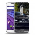 Дизайнерский пластиковый чехол для Lenovo Moto G Mercedes