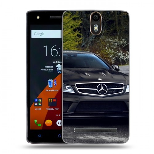 Дизайнерский силиконовый чехол для Wileyfox Storm Mercedes