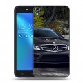 Дизайнерский силиконовый чехол для Asus ZenFone Live Mercedes