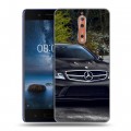 Дизайнерский пластиковый чехол для Nokia 8 Mercedes