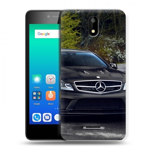 Дизайнерский силиконовый чехол для Micromax Q409 Mercedes