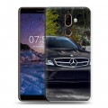 Дизайнерский пластиковый чехол для Nokia 7 Plus Mercedes