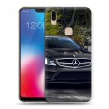 Дизайнерский пластиковый чехол для Vivo V9 Mercedes