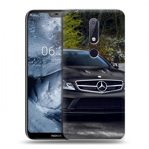 Дизайнерский пластиковый чехол для Nokia 6.1 Plus Mercedes