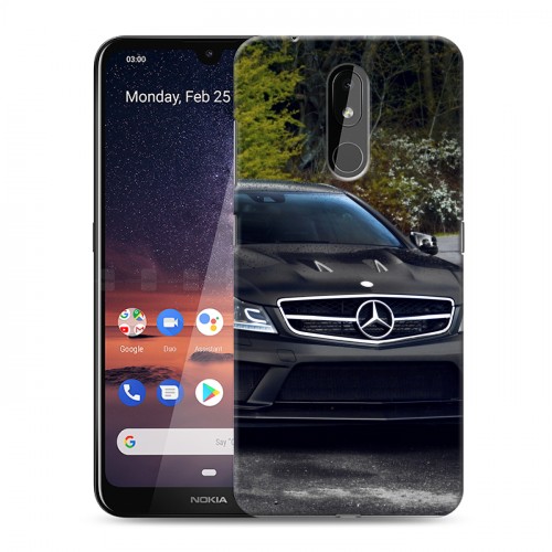 Дизайнерский силиконовый чехол для Nokia 3.2 Mercedes