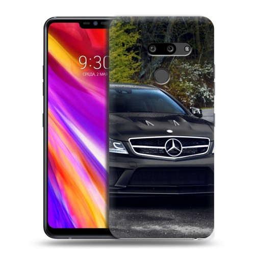 Дизайнерский пластиковый чехол для LG G8 ThinQ Mercedes