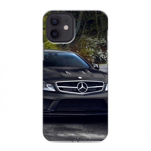 Дизайнерский силиконовый чехол для Iphone 12 Mercedes