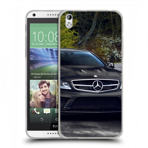 Дизайнерский пластиковый чехол для HTC Desire 816 Mercedes