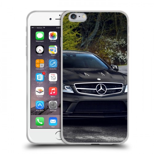 Дизайнерский силиконовый чехол для Iphone 6 Plus/6s Plus Mercedes