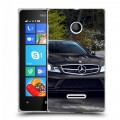 Дизайнерский пластиковый чехол для Microsoft Lumia 435 Mercedes