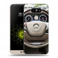 Дизайнерский пластиковый чехол для LG G5 Mercedes