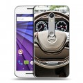 Дизайнерский пластиковый чехол для Lenovo Moto G Mercedes