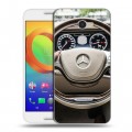 Дизайнерский силиконовый чехол для Alcatel A3 Mercedes