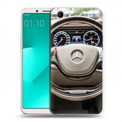 Дизайнерский пластиковый чехол для OPPO A83 Mercedes