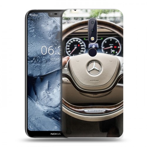 Дизайнерский пластиковый чехол для Nokia 6.1 Plus Mercedes