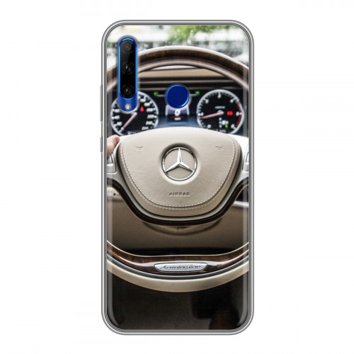 Дизайнерский силиконовый чехол для Huawei Honor 10i Mercedes