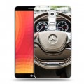 Дизайнерский пластиковый чехол для LG Optimus G2 Mercedes