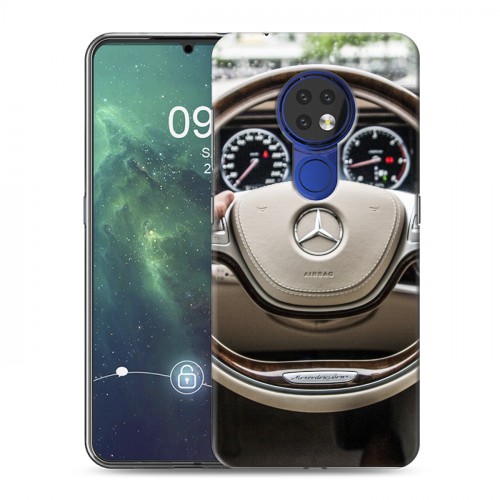 Дизайнерский силиконовый чехол для Nokia 6.2 Mercedes